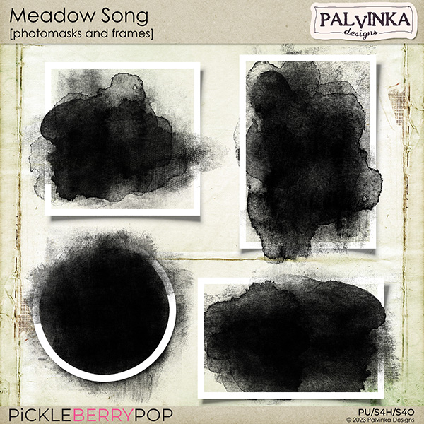 Meadow Song Photomasks and Frames