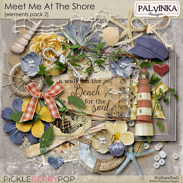 Meet Me At The Shore Elements pack 2