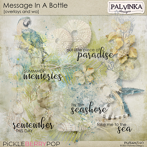 Message In A Bottle Overlays and WA