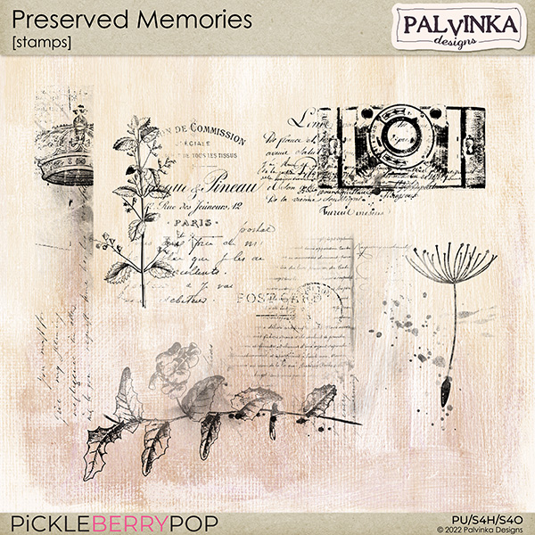 Preserved Memories Stamps