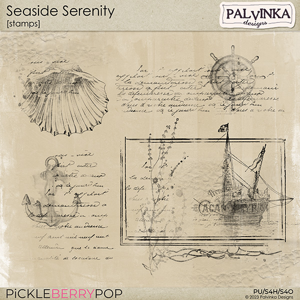 Seaside Serenity Stamps