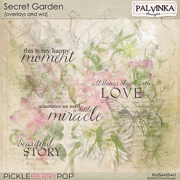 Secret Garden Overlays and WA