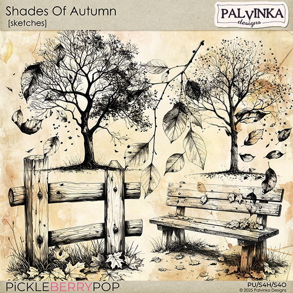 Shades Of Autumn Sketches