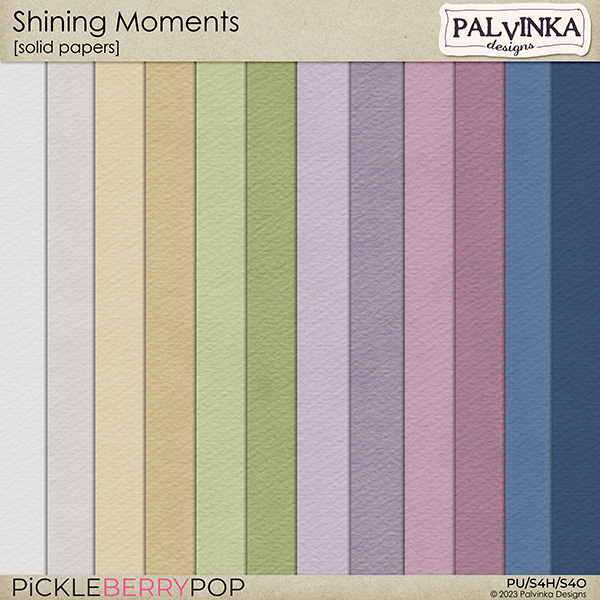 Shining Moments Solid Papers