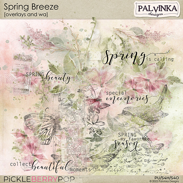 Spring Breeze Overlays and WA by Palvinka Designs