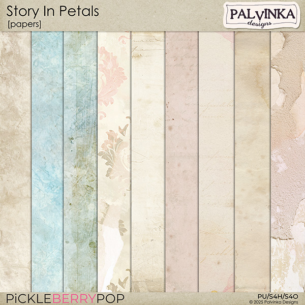 Story In Petals Papers