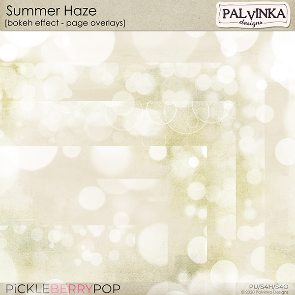 Summer Haze Overlays Bokeh effect