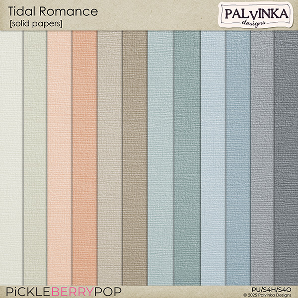Tidal Romance Solid Papers