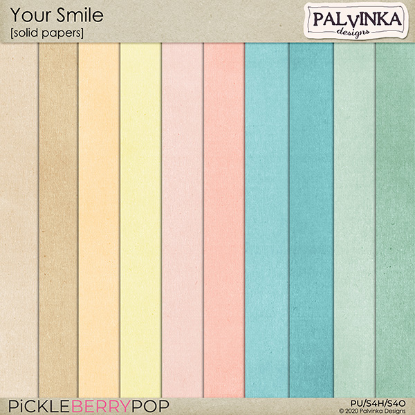 Your Smile Solid papers