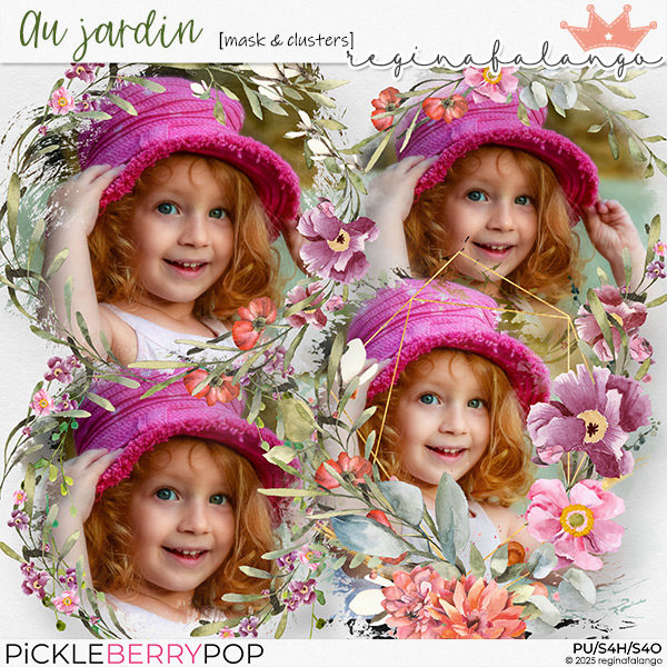 AU JARDIN MASK & CLUSTERS