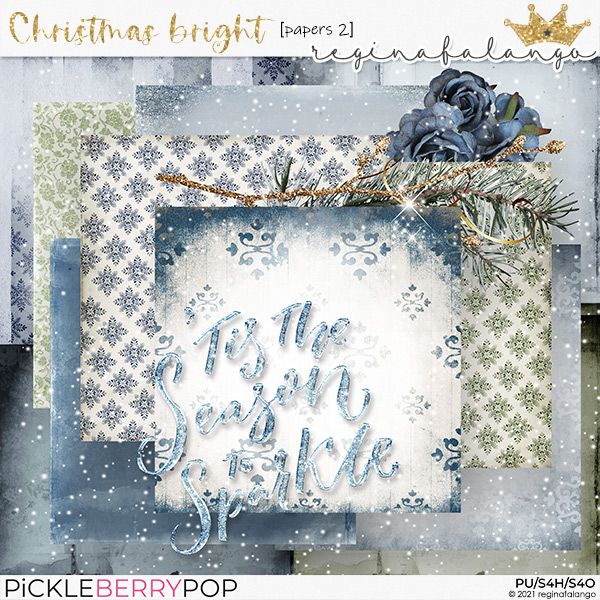 CHRISTMAS BRIGHT PAPERS 2 