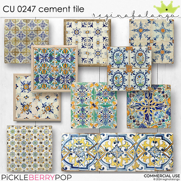 CU 0247 CEMENT TILE