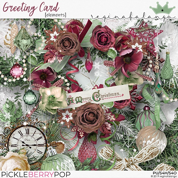 GREETING CARD ELEMENTS