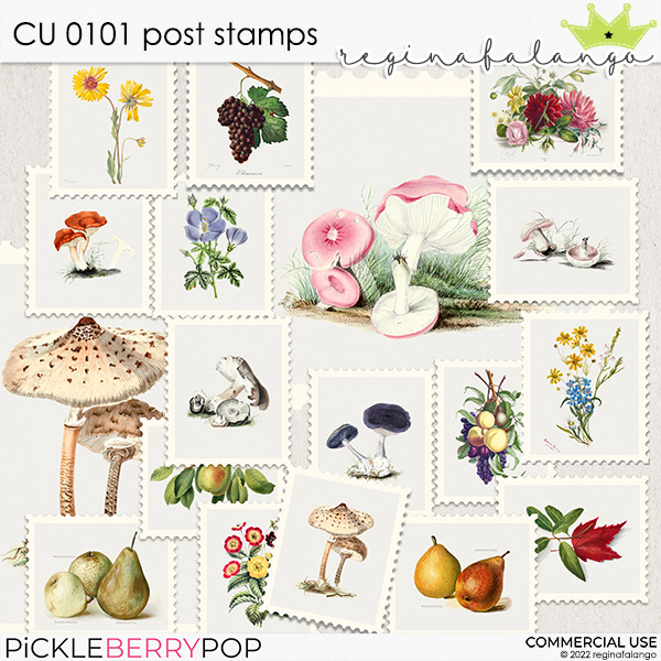 CU 0101 POST STAMPS