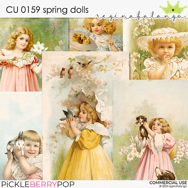 CU 0159 SPRING DOLLS