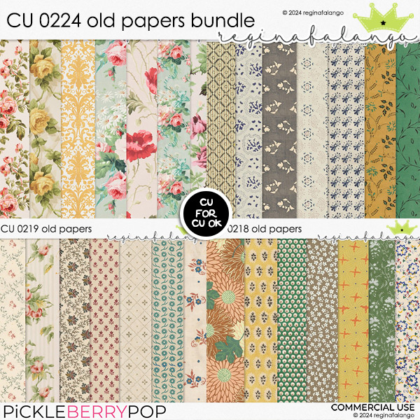 CU 0224 OLD PAPERS BUNDLE 