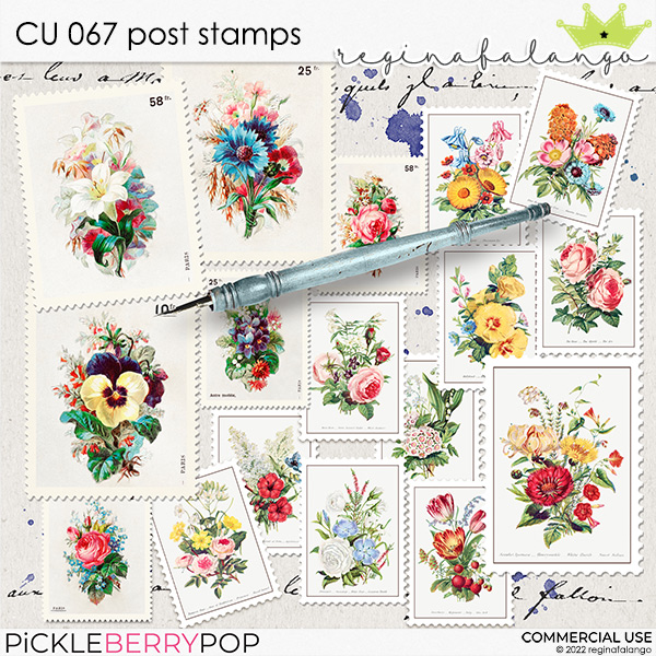 CU 067 POST STAMPS