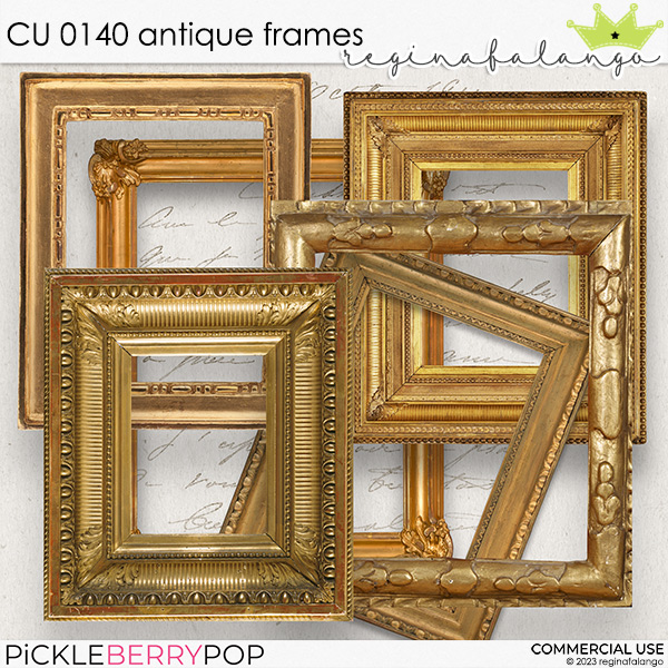 CU 0140 ANTIQUE FRAMES