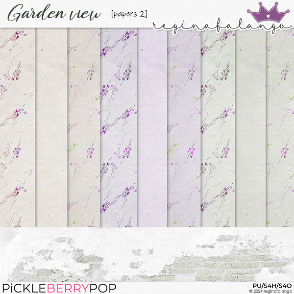 GARDEN VIEW PAPERS 2