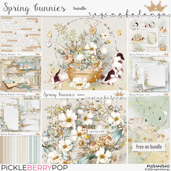 SPRING BUNNIES BUNDLE +FWP