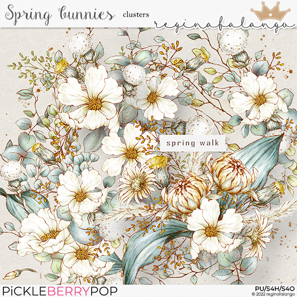 SPRING BUNNIES CLUSTERS