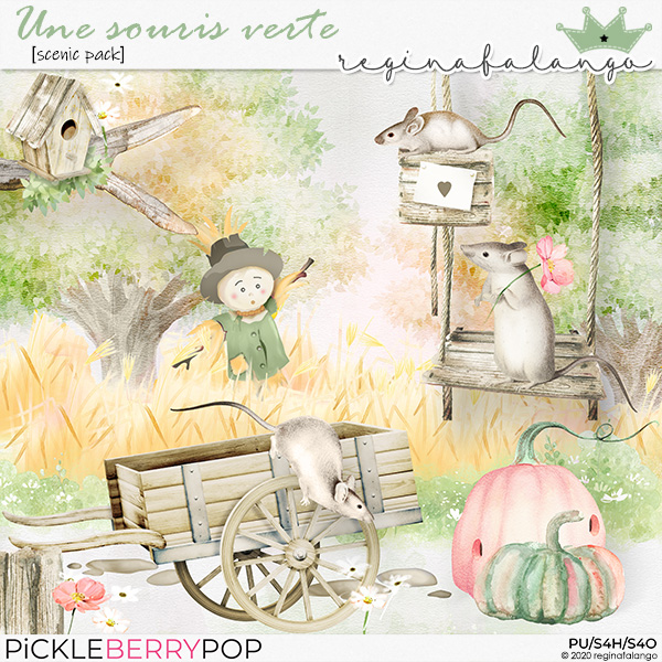 UNE SOURIS VERTE scenic pack