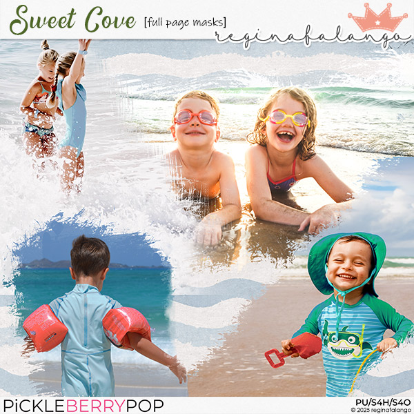 SWEET COVE FULL PAGE MASKS