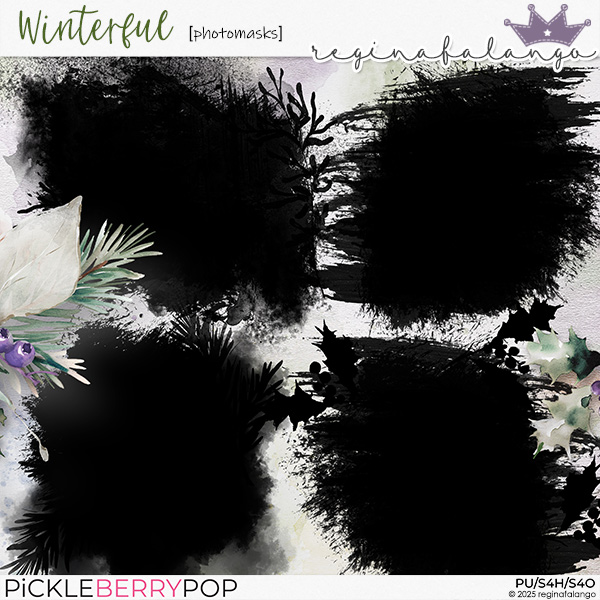 WINTERFUL PHOTO MASKS