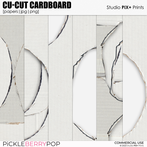 CU - Cut Cardboard - papers