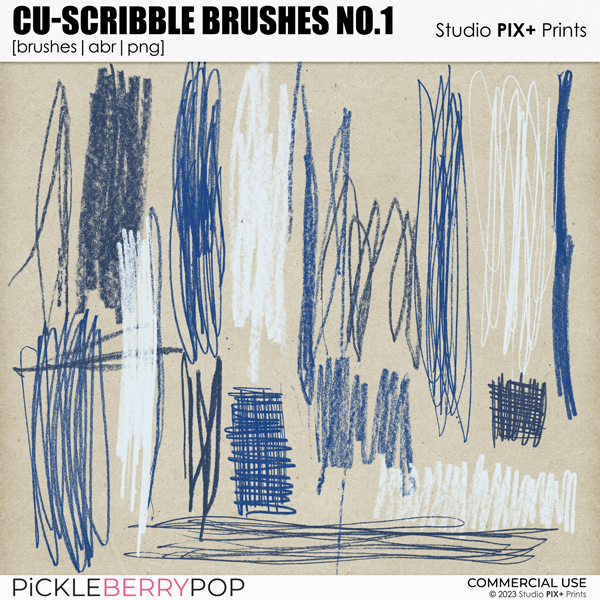 CU - Scribble Brushes No.1