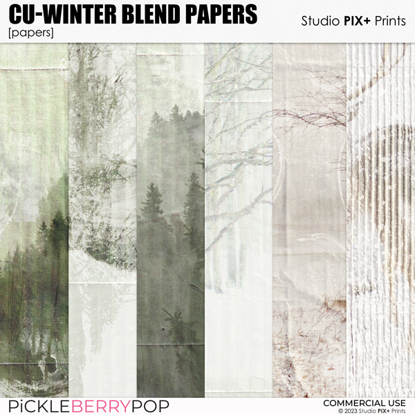 CU - Winter Blend Papers