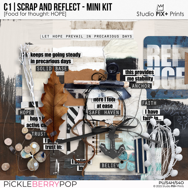 C1 - Scrap And Reflect - mini kit