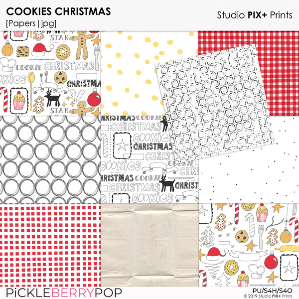 Cookies Christmas - Papers