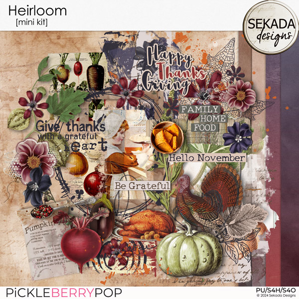 Heirloom [mini kit] by Sekada Designs