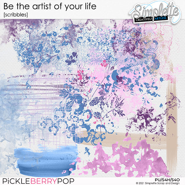 Be the artist of your life (scribbles) by Simplette