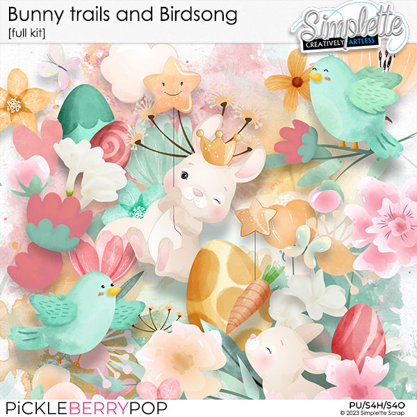 Bunny Trails and Birdsong (full kit) by Simplette