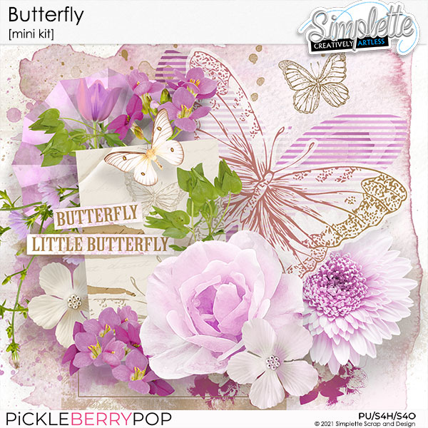 Butterfly (mini kit) by Simplette