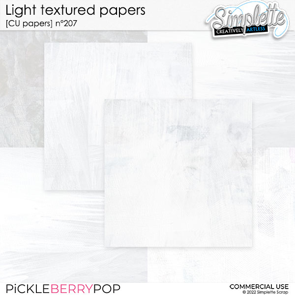 Light textured papers (CU papers) 207 by Simplette