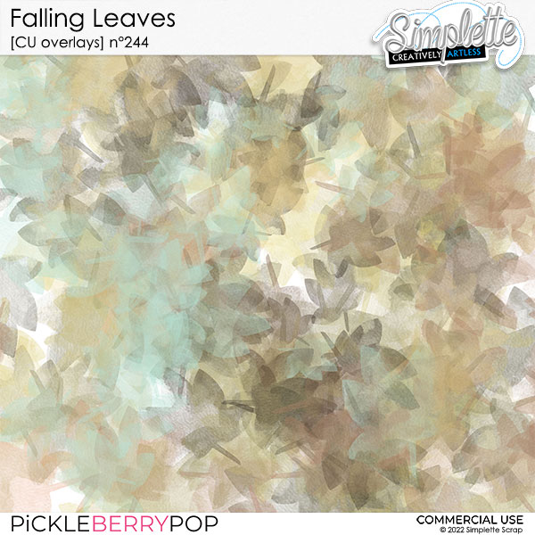 Falling Leaves (CU mixable overlays) 244 by Simplette