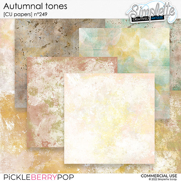 Autumnal tones (CU papers) 249 by Simplette