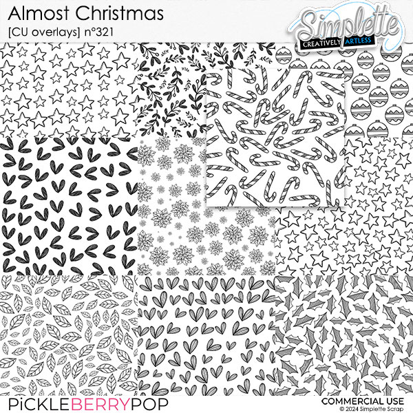 Almost Christmas (CU overlays) 321 by Simplette