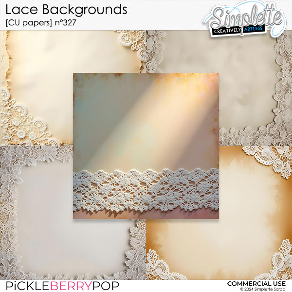 Lace Backgrounds (CU papers) 327 by Simplette