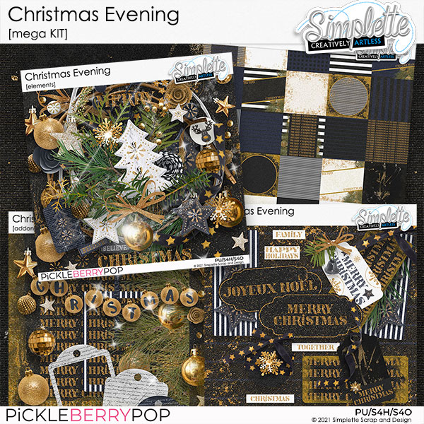 Christmas evening (MEGA KIT) by Simplette