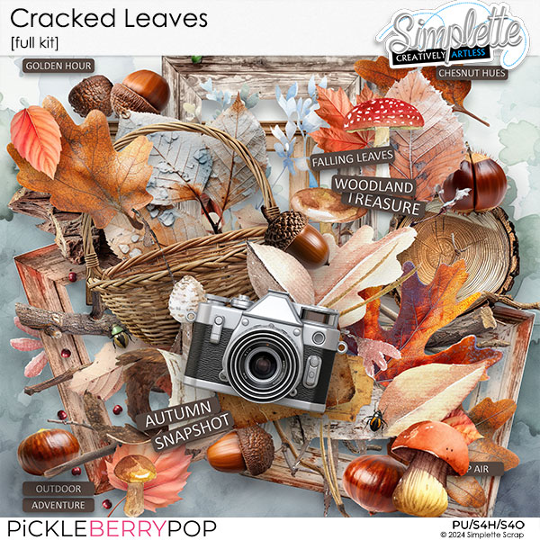 Cracked Leaves (full kit) by Simplette