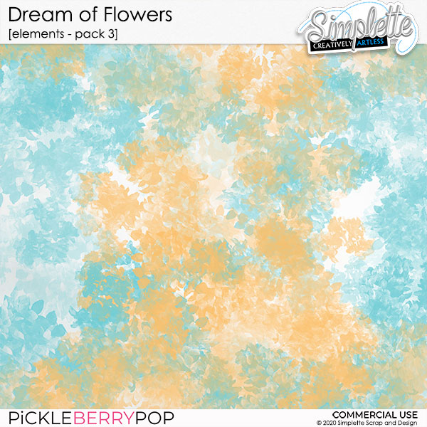 Dream of Flowers (CU elements) pack 3