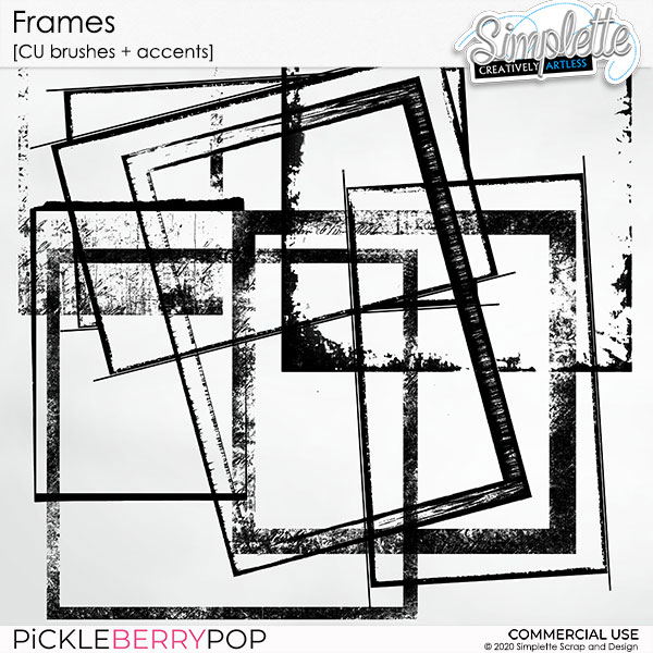 Frames (CU brushes + accents)