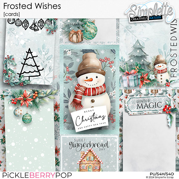 Frosted Wishes (cards) by Simplette