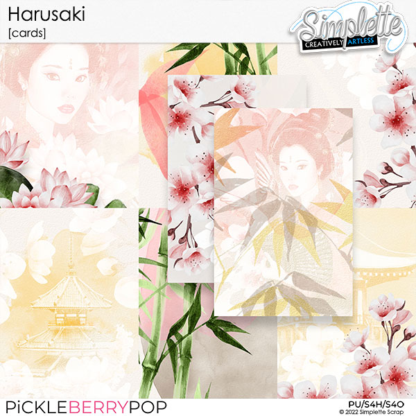 Harusaki (cards) by Simplette