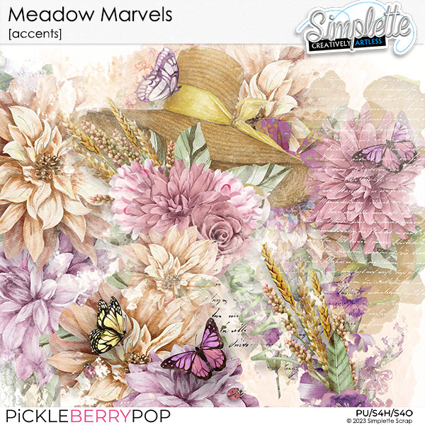 Meadow Marvels (accents) by Simplette