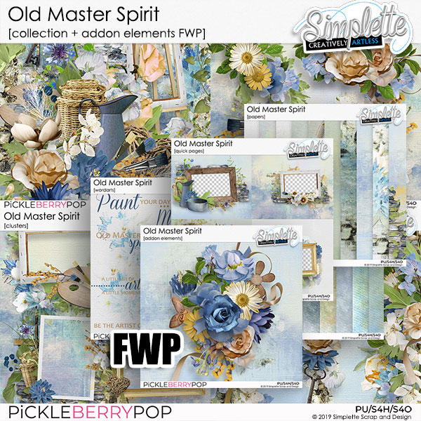 Old Master Spirit (collection and addon elements free with purchase)